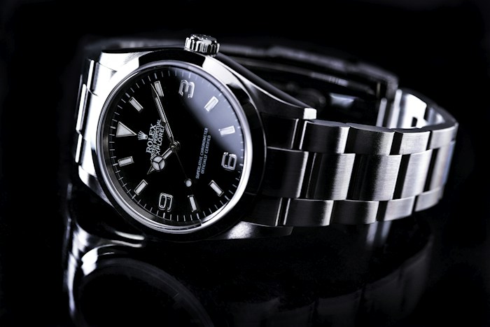 Minimalist Stainless Steel Mesh Watch